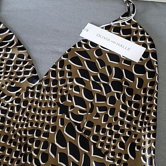 Olivia von Halle Nwt Silk Issa Slip Dress - Picture 11 of 13